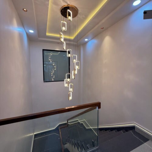 Modern Cascading LED Pendant Light