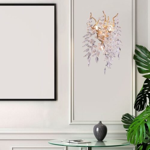 Luxury Crystal Wall Light – Elegant Decorative Lighting for Modern Interiors