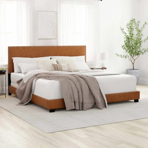 Willow Nailhead Trim Upholstered Bed